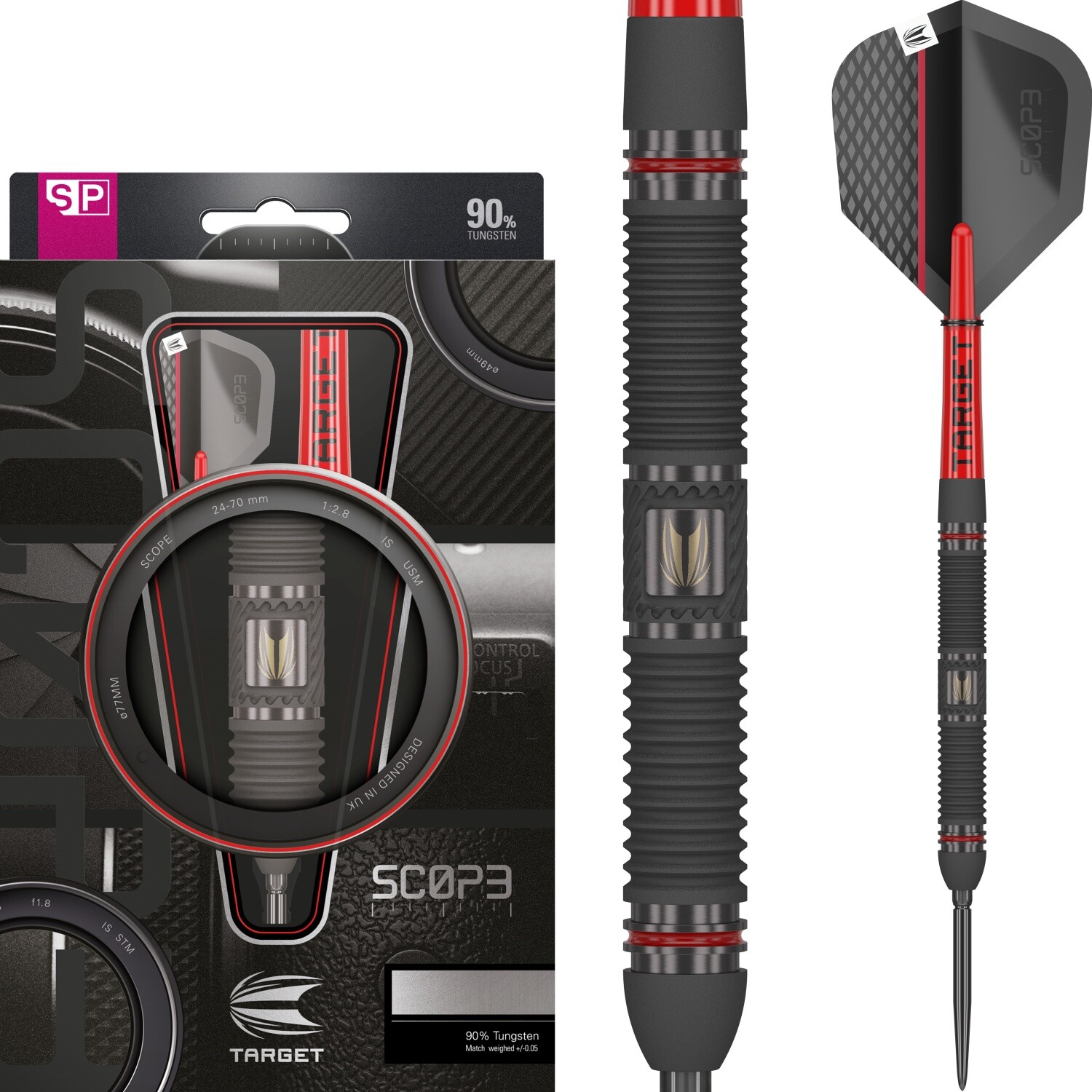 Мишень - Швейцарский прицел - Scope 01 - Steeldart 18490₽