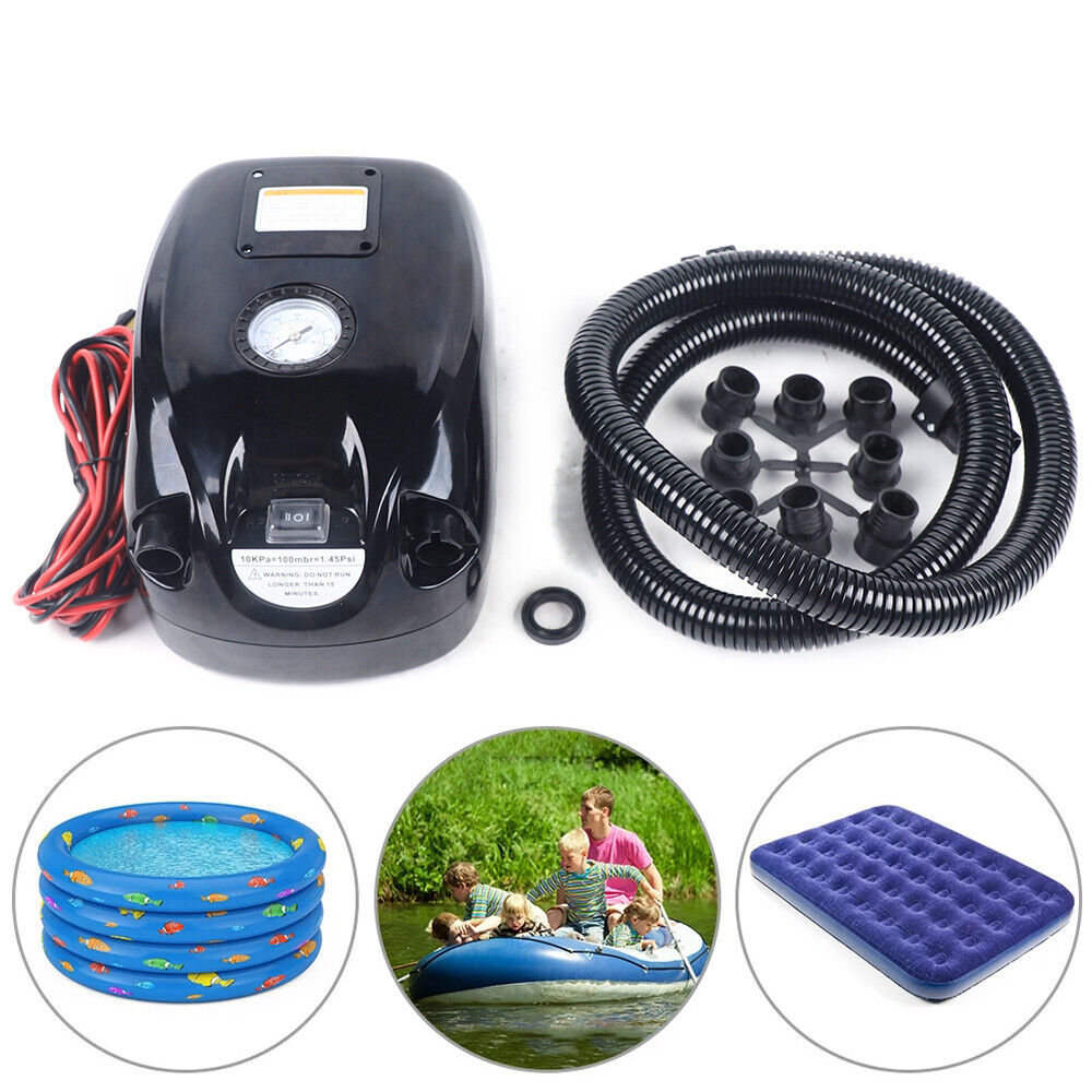 PVC 12v Dc Electric Automatic Industry No. 1 Air Pump 10KPa-80kpa store for Inliation