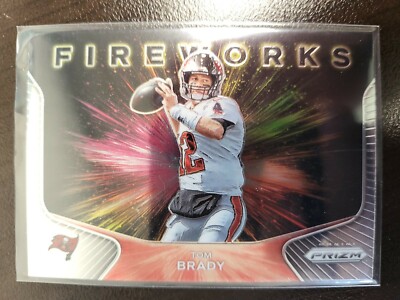 2020 Prizm Tom Brady FIREWORKS card #19 | eBay