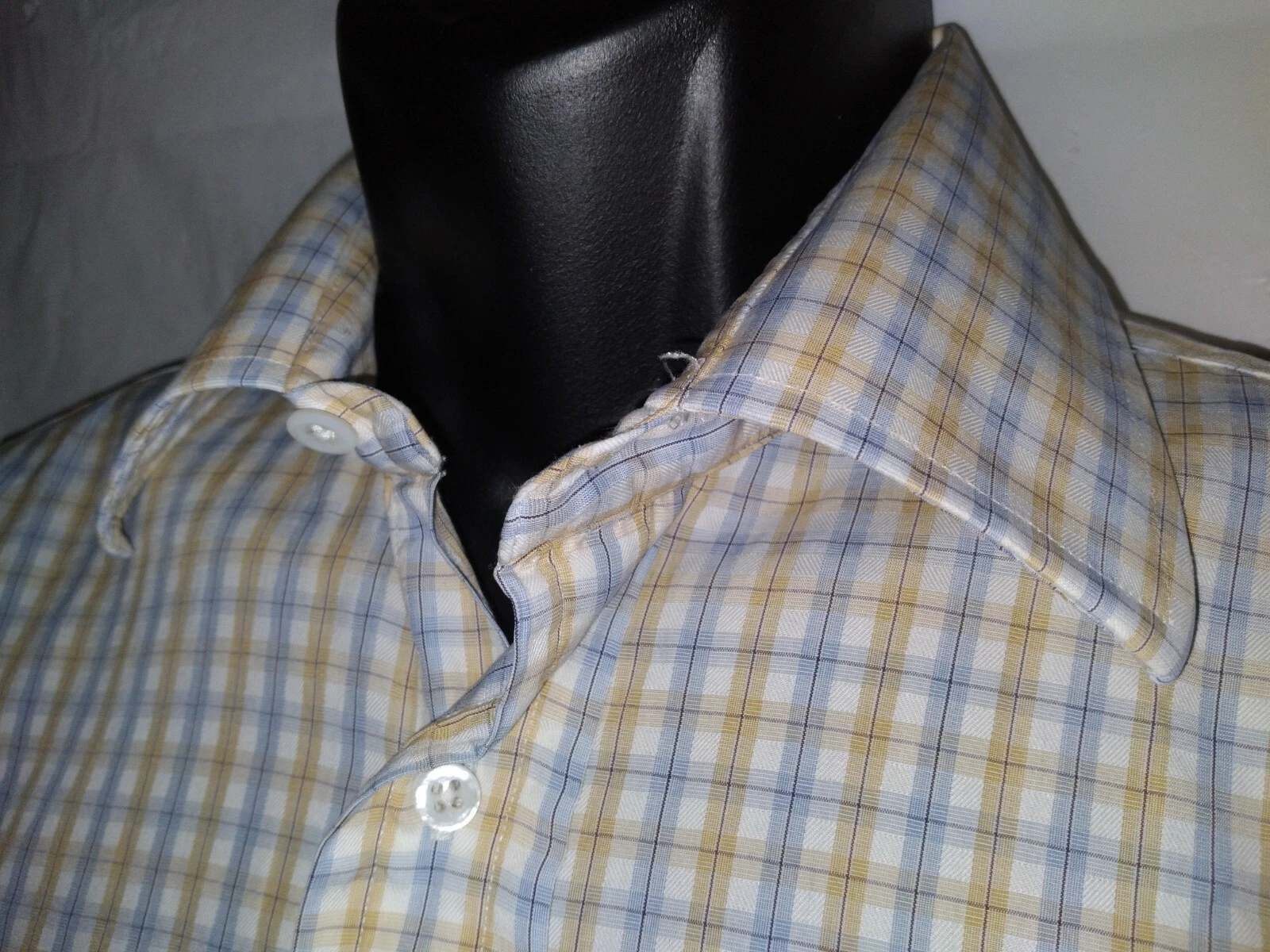 Camicia Burberry London a quadri manica lunga in cotone 16 R