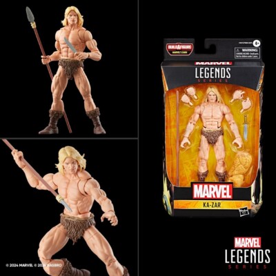 Marvel Legends Action Figure Ka-Zar (BAF: Marvel's Zabu) 15cm