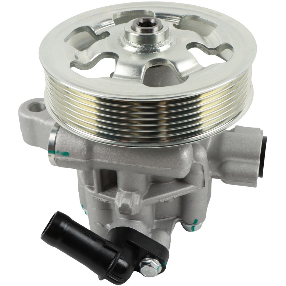 Power Steering Pump w/ Pulley For 20082012 Honda Accord 2.4L DOHC 21