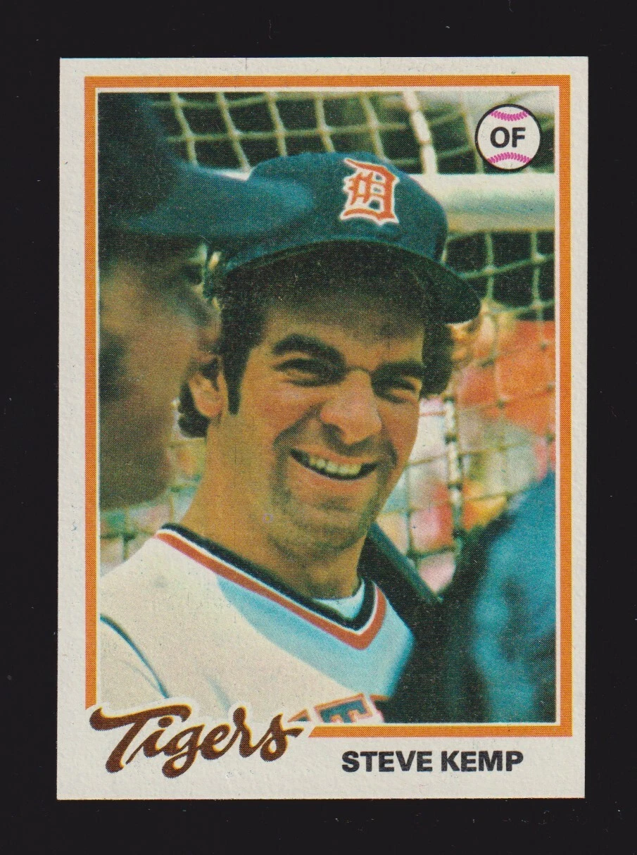 1978 TOPPS #21  Steve Kemp  DETROIT TIGERS  NM+   A