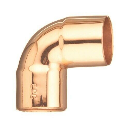 Elkhart 31296 Lot of 10 Copper 90í Sweat Elbow 1" x 1" ID Plumbing Fitting