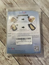 Dr. Foot's Cushioned Arch Support 2 Pairs New Nude Color