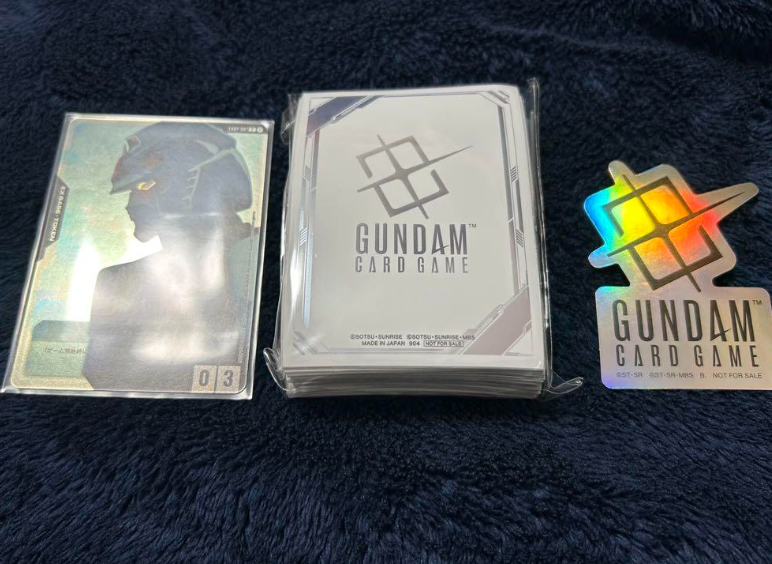 GUNDAM Card Game 70 Sleeves,EX Resource,Stickerz Limited GUNDAM Card Game 70 Sleeves,EX Resource,Stickerz Limited
