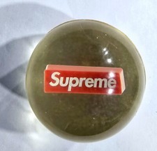 Supreme Bouncy Ball Box Logo NEW in Plastic Authentic 3D FW18     