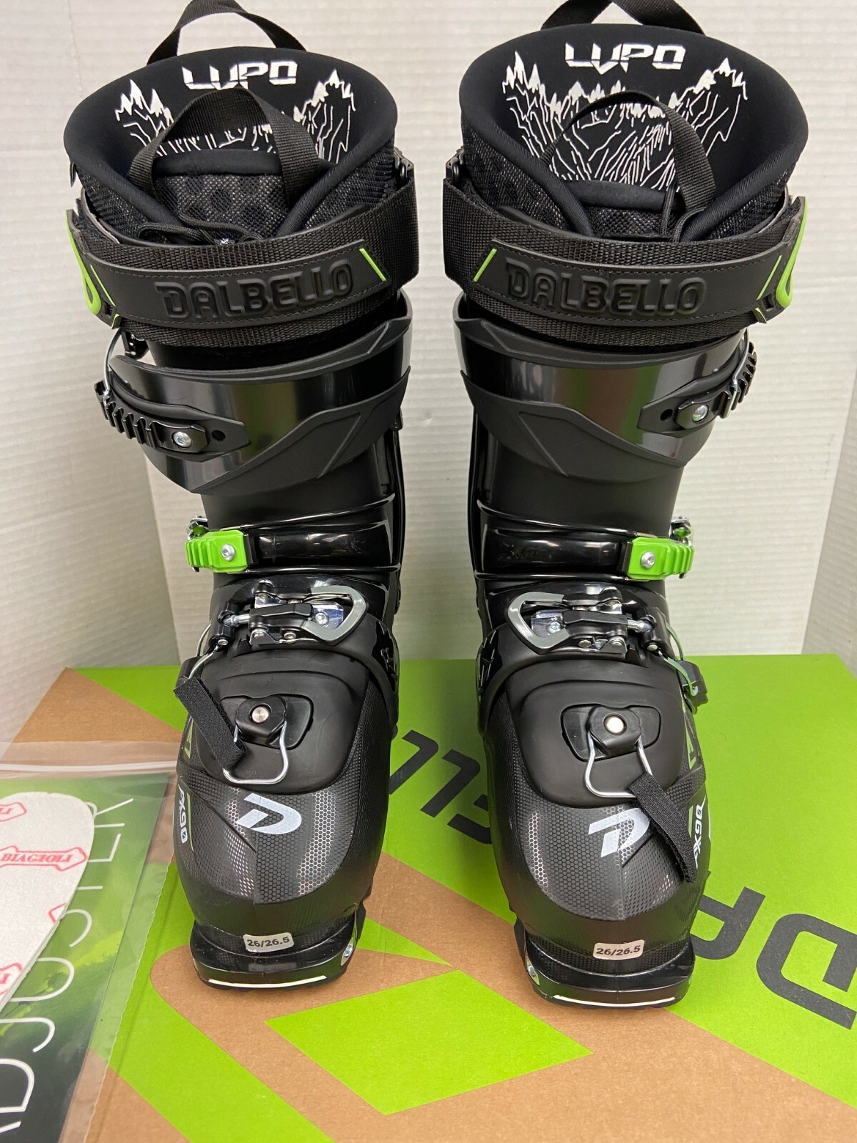 SALOMON $750 Dalbello Lupo AX 90 Uni Touring Ski Boots 2021 NIB 265 8.5 AT Alpine Black