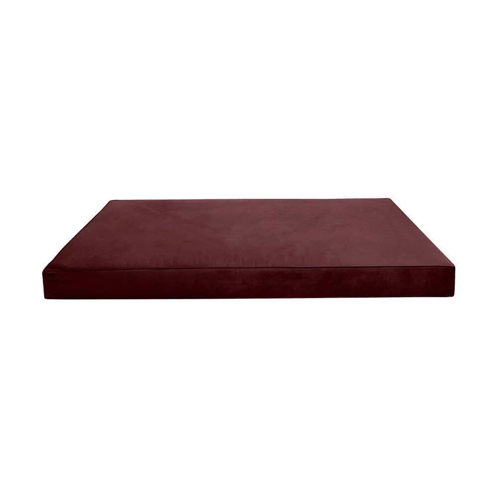Same Pipe 6" FULL 75x54x6 Velvet Indoor Daybed Mattress |COVER ONLY|-AD368