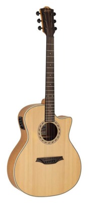 Bromo Gitarre BAA2CE Appalachian Series Fichte Mahagoni Gigbag Preamp & Tuner