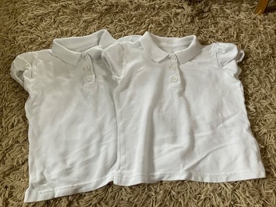 2 Schulpoloshirts Mädchen. Alter 7 Jahre