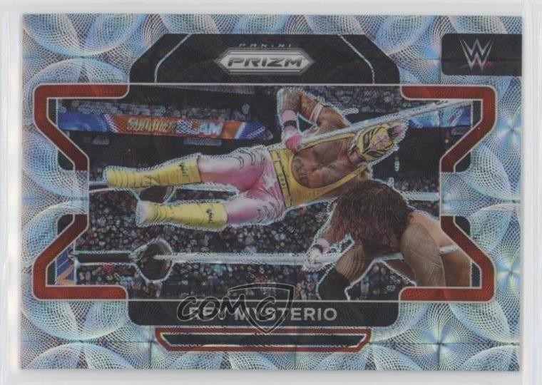 2022 Panini Prizm WWE Premium Box Set Prizm 168/199 Rey Mysterio #98 ld5