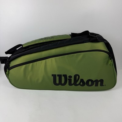 Wilson Blade V8 Super Tour 9 Pack Bag Tennis Green