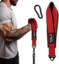 Arm Wrestling Training Strap Belt Hand Grip Arm Finger Forearm Exerciser Strengt