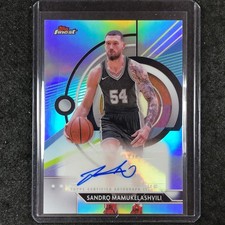 2023-24 Topps Finest SANDRO MAMUKELASHVILI Finest Autographs Refractor #SM