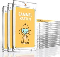 16 StüCk 35PT Magnetic Harte Karten HüLlen, Toploader FüR Sammelkarten
