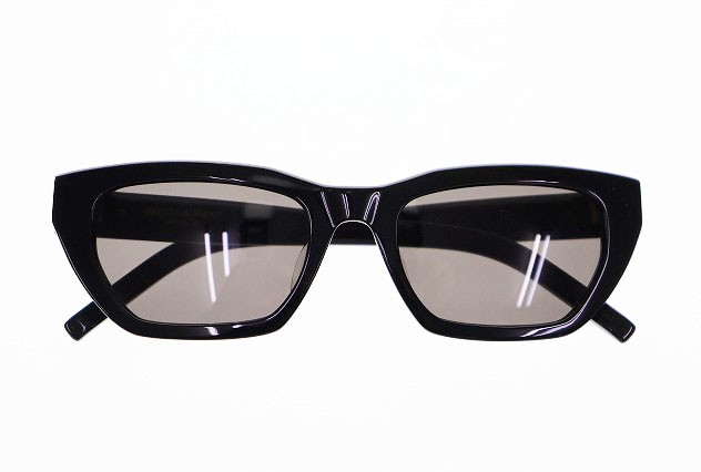 Occhiali da sole SAINT LAURENT PARIS EYEWEAR M127 F 53□20 145 logo laterale nero
