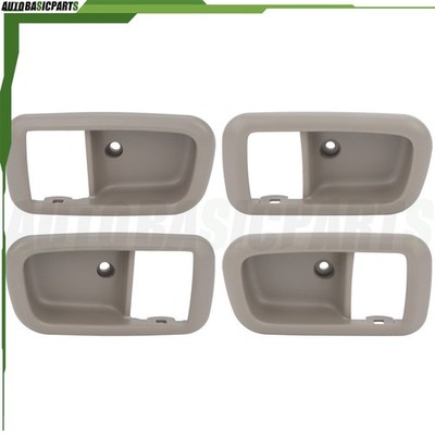 For 2000-2006 Toyota Tundra Gray 4 Pcs Left & Right side Interior Door Handles