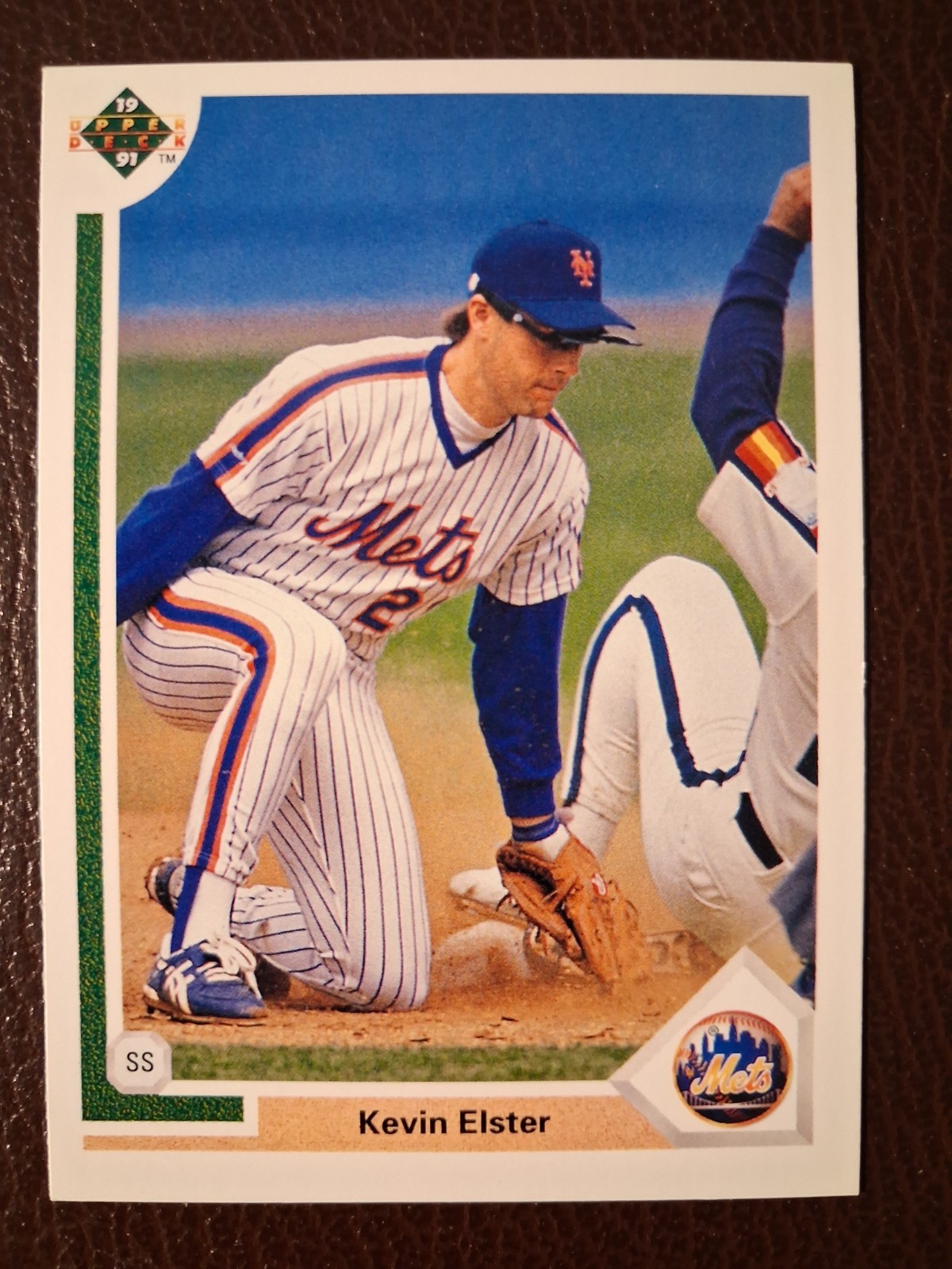 KEVIN ELSTER NEW YORK METS 1991 UPPER DECK BASEBALL CARD #101