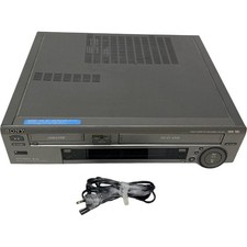 JUNK Sony WV H5 Hi8 Video8 VHS VCR Dual Deck Cassette Recorder NTSC Japan Auth