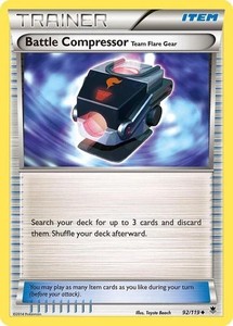 Pokemon Card Battle Compressor Phantom Forces Uncommon 92/119 NM