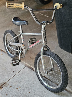 1986 Mongoose Mitygoose Chrome 16" BMX Pit Bike – Vintage Old School BMX