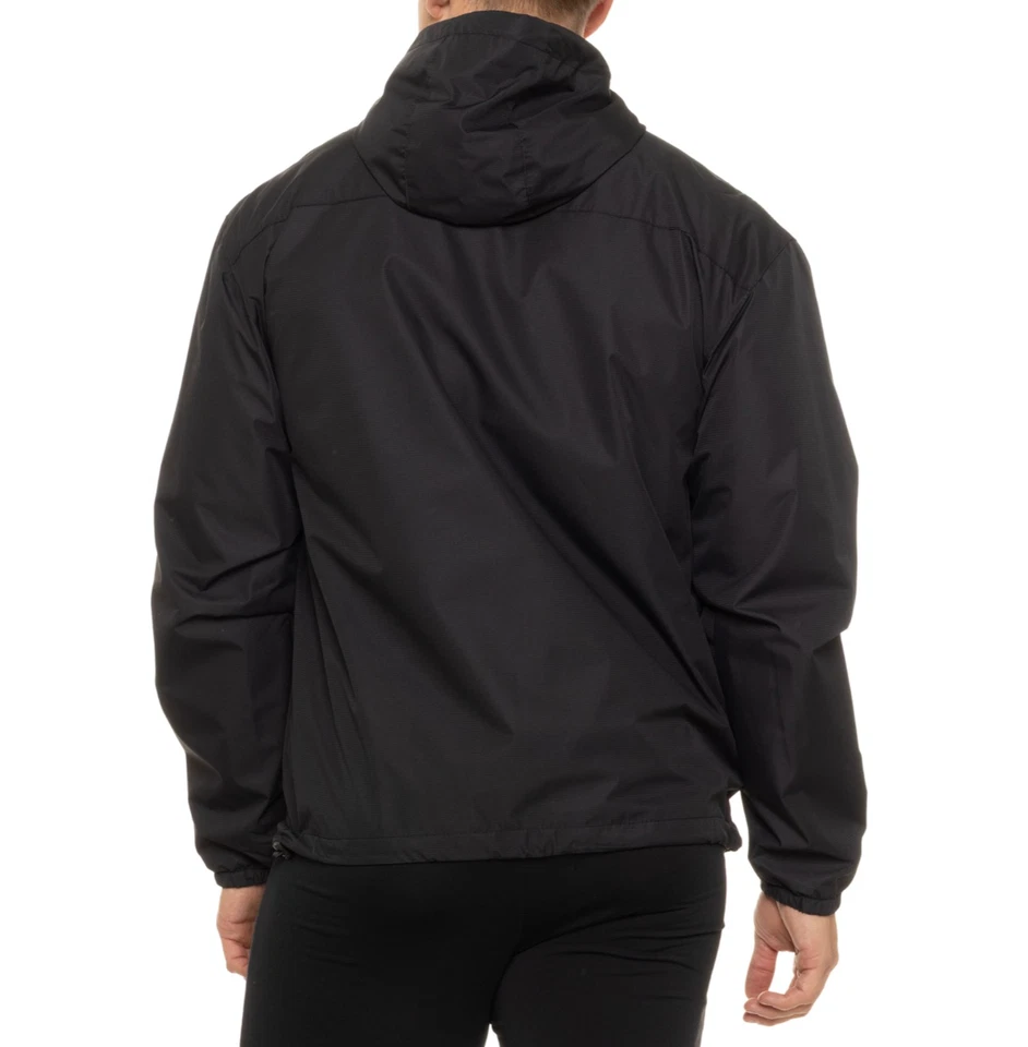 New Balance Men's Hooded Dobby Jacket - Image 2 of 2