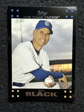 BUD BLACK #619 2007 Topps Baseball QTY San Diego Padres