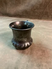 Victorian James W Tufts Boston mass silver plate engraved Dorothy name