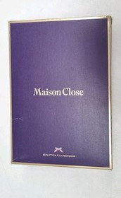 Maison Close Long Kimono Madame Reve Black Dress Kimono 608869 Size Small.