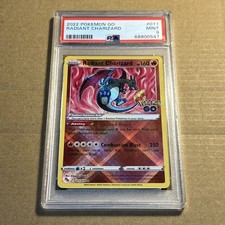 Carta Pokémon TCG Radiant Charizard Holo Pokemon Go 011/078 PSA 9 come nuova