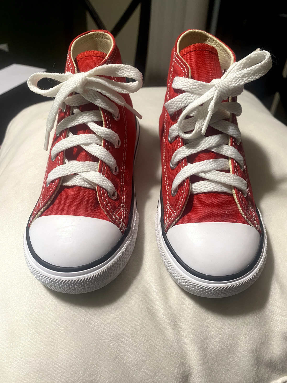 Converse All Star Chuck Taylor Sneakers Red Infant Toddler size 9