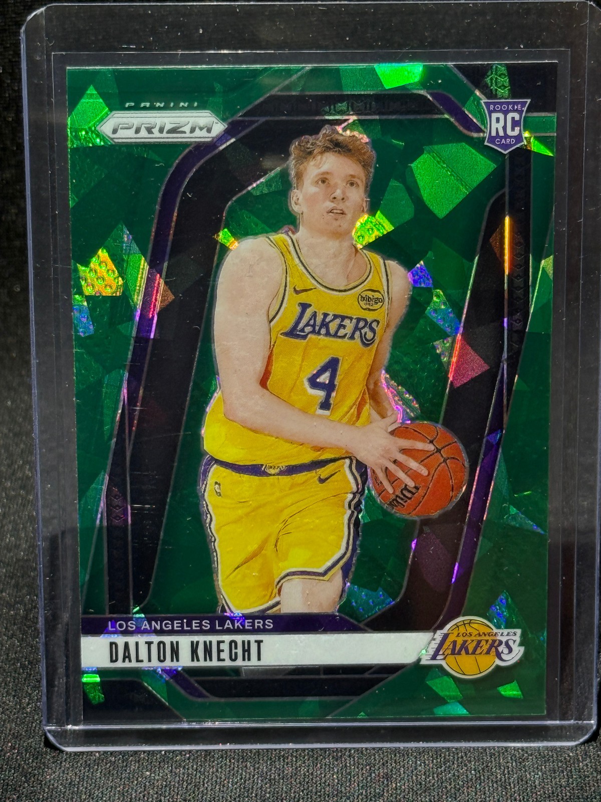 2024-25 Panini Prizm - Dalton Knecht #238 Green Ice Prizm (RC)