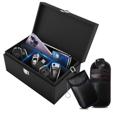 Faraday Box with Faraday Bags for Car Keys, Faraday Key Fob Protector, Farada...