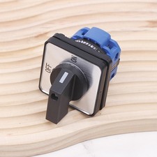 LW26-20 C02/1 ON/OFF Rotary Cam Switch 2 Position 2 Poles 4 Terminals 220V 20A