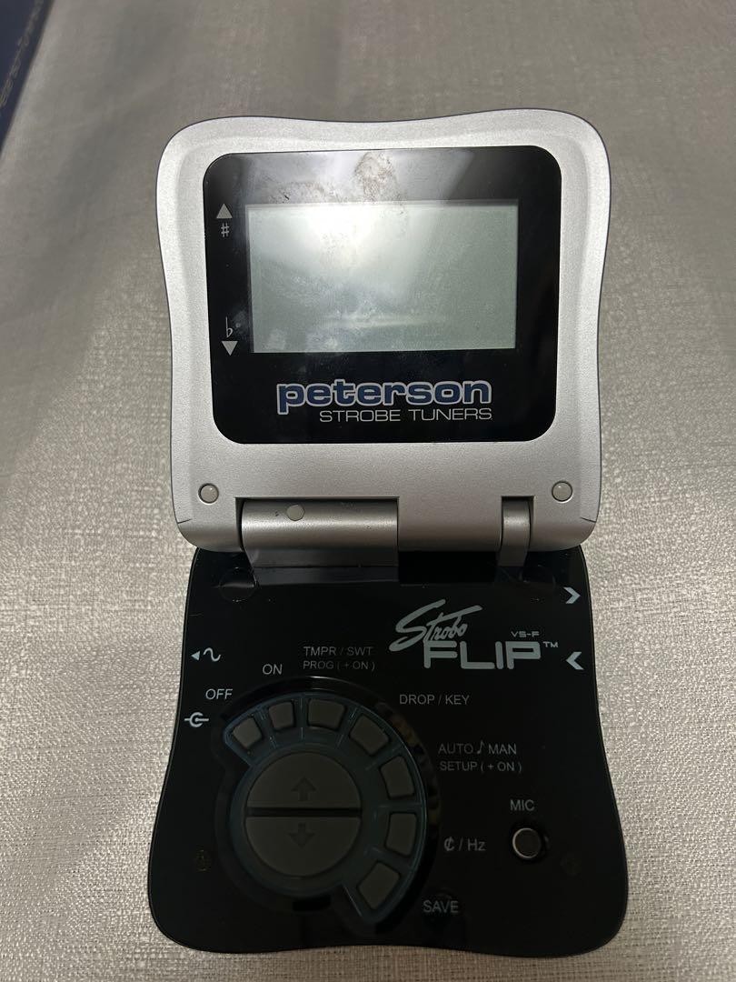 Peterson strobo FLIP VS-F 通電確認済み　ピーターソン Peterson Strobo Flip Strobe Tuner VS-F | Reverb