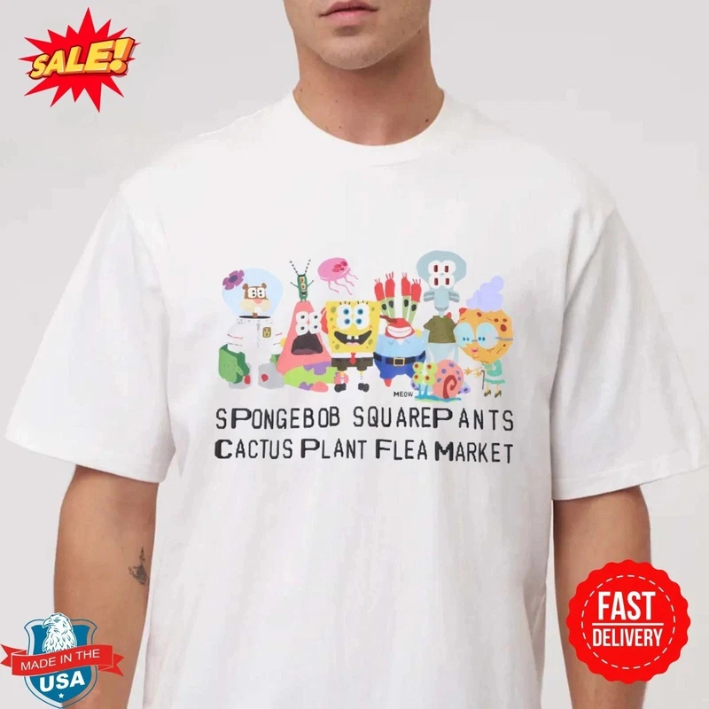 SpongeBob SquarePants UT x Cactus Plant Flea Market Classic T-Shirt