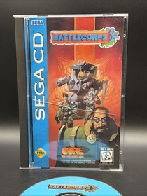 Battlecorps (Sega CD - 1993) Complete CIB  - AUTHENTIC - FREE SHIPPING