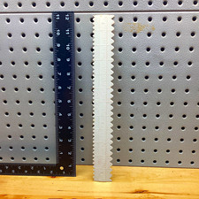 Wilson Chicago W825 Plastic Stamp Postal Perforation Gauge Ruler Tool