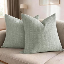 26x26 Pillow Covers Boho Euro Shams Set of 2 Decorative Throw Pillow Covers