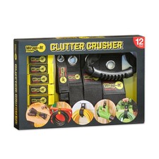 Clutter Crusher Value Pack from - Assorted 12-Pack of Garage Organization Acc...