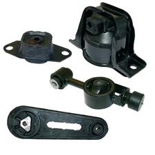 4pc Engine Mount Kit for 07-11 Nissan Versa 1.8L Motor, Automatic Transmission