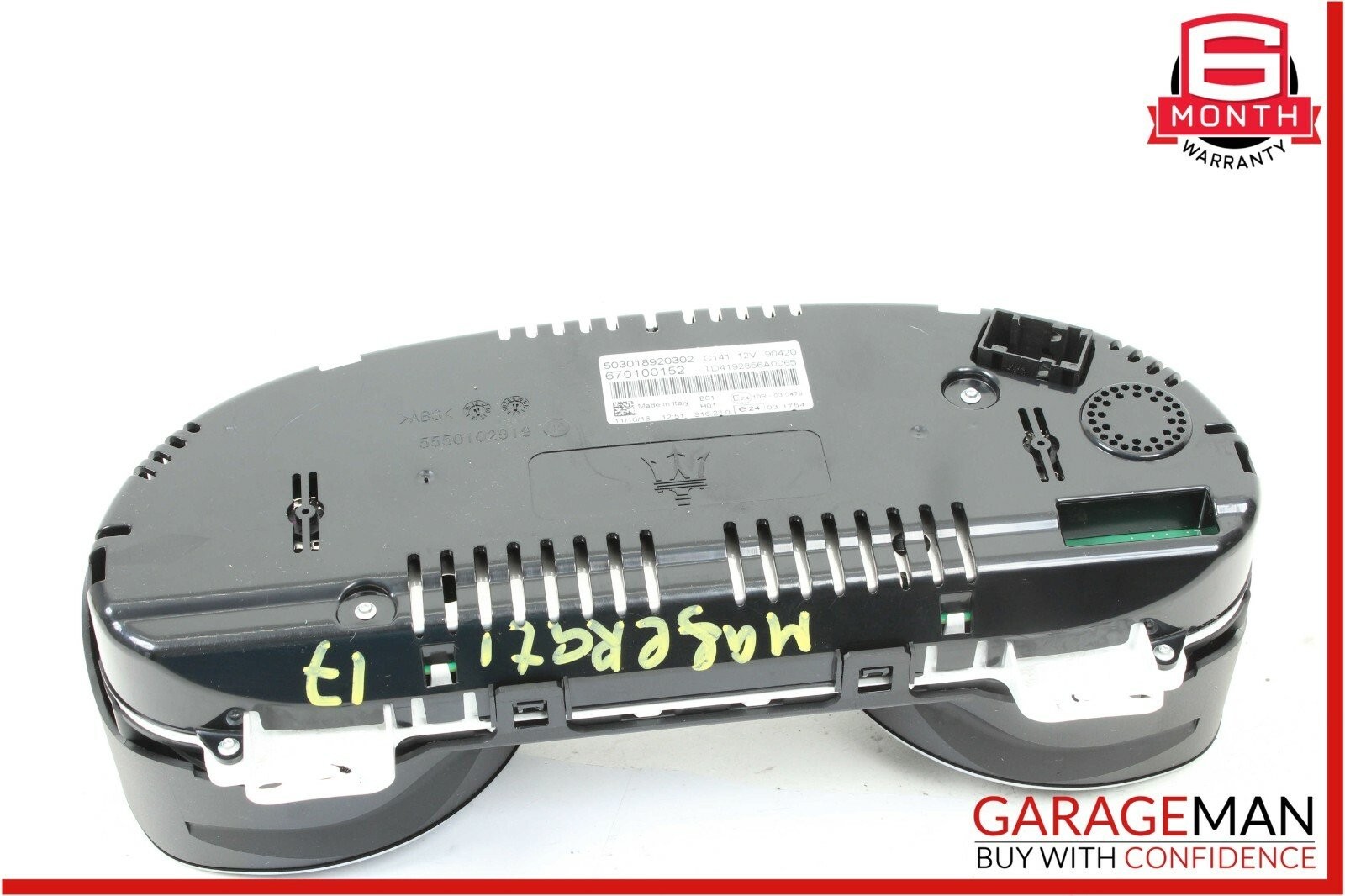 Maserati Ghibli 2014-2017 RIGHT Instrument cluster