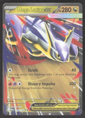 2025 Mega Evolution Series - Mega Evolution Mega Latias ex Double Rare #100