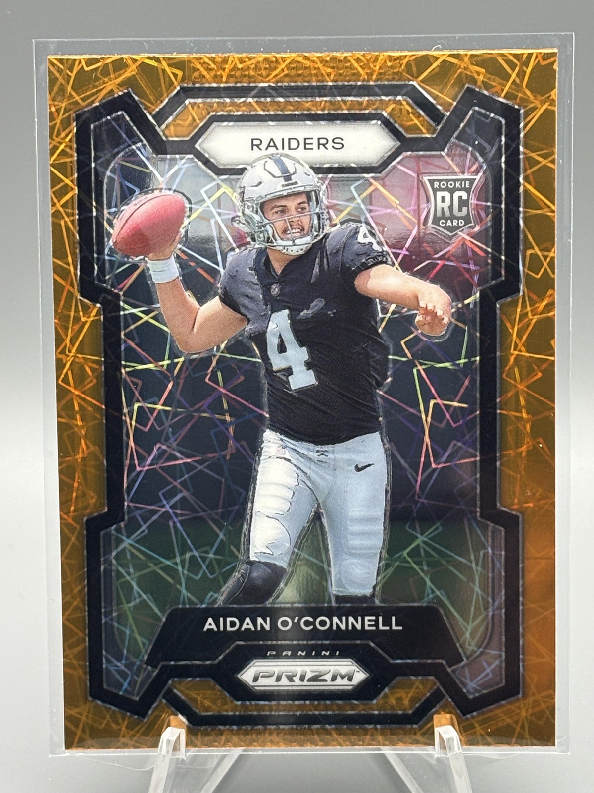2023 Panini Prizm #360 Aidan O'Connell Lazer