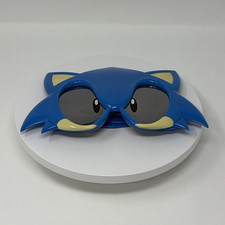 Sun-Staches Sonic the Hedgehog Novelty Sunglasses Blue/Black Plastic Tinted