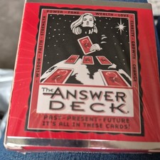 The Answer Deck 73 Oracle Past Present Clarity Card Deck new in wrapping