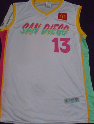 San Diego Padres City Connect Manny Machado 2025 SGA Basketball Jersey Medium