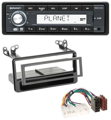 Continental MP3 AUX USB DAB 1DIN Autoradio für Toyota MR2, RAV4, Yaris Verso - Bild 1 von 4