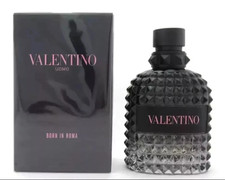 VALENTINO UOMO BORN IN ROMA FOR MEN EAU DE TOILETTE SPRAY 3.4 OZ / 100 ML